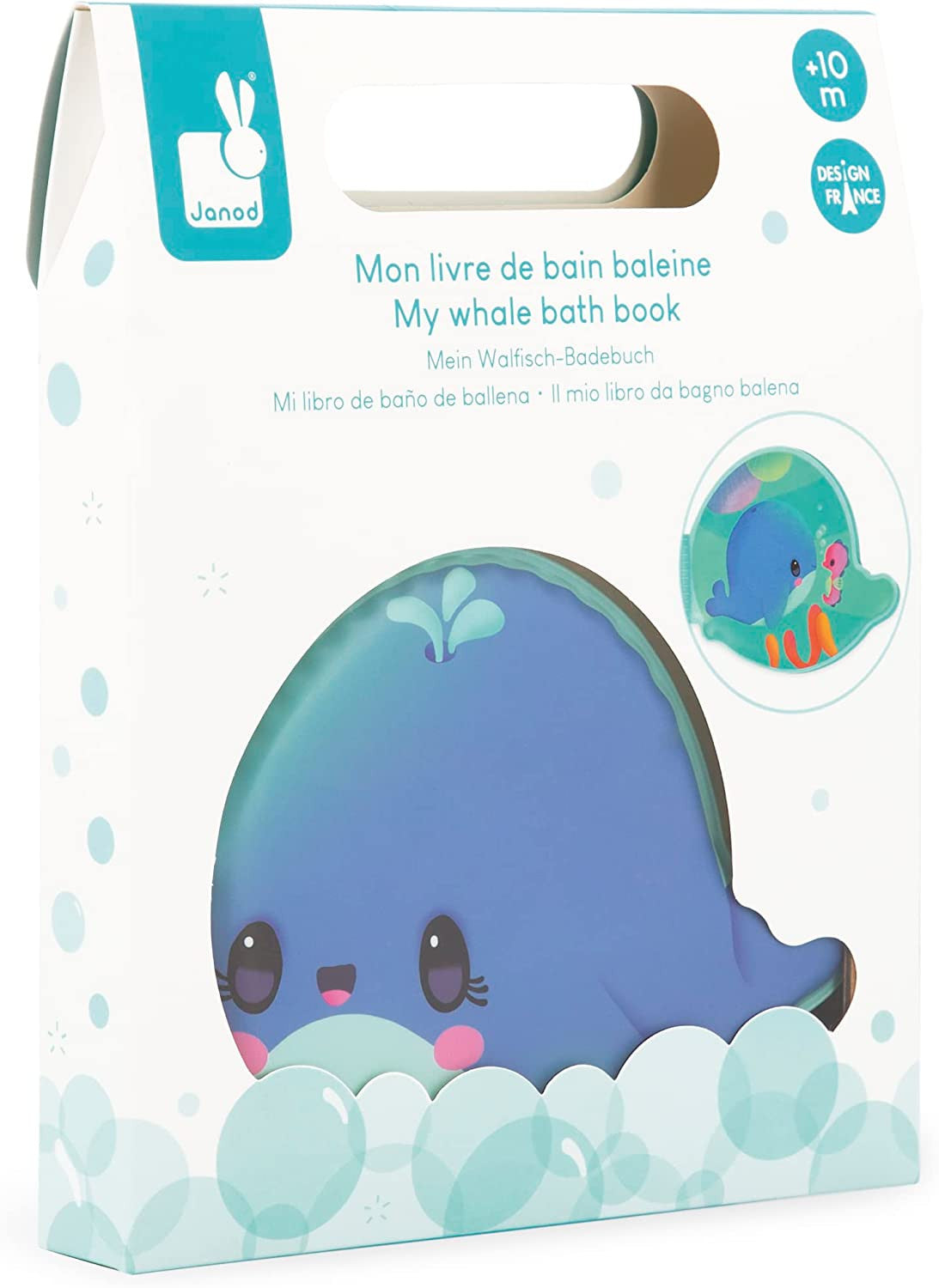 Libro de baño la ballena - j04720