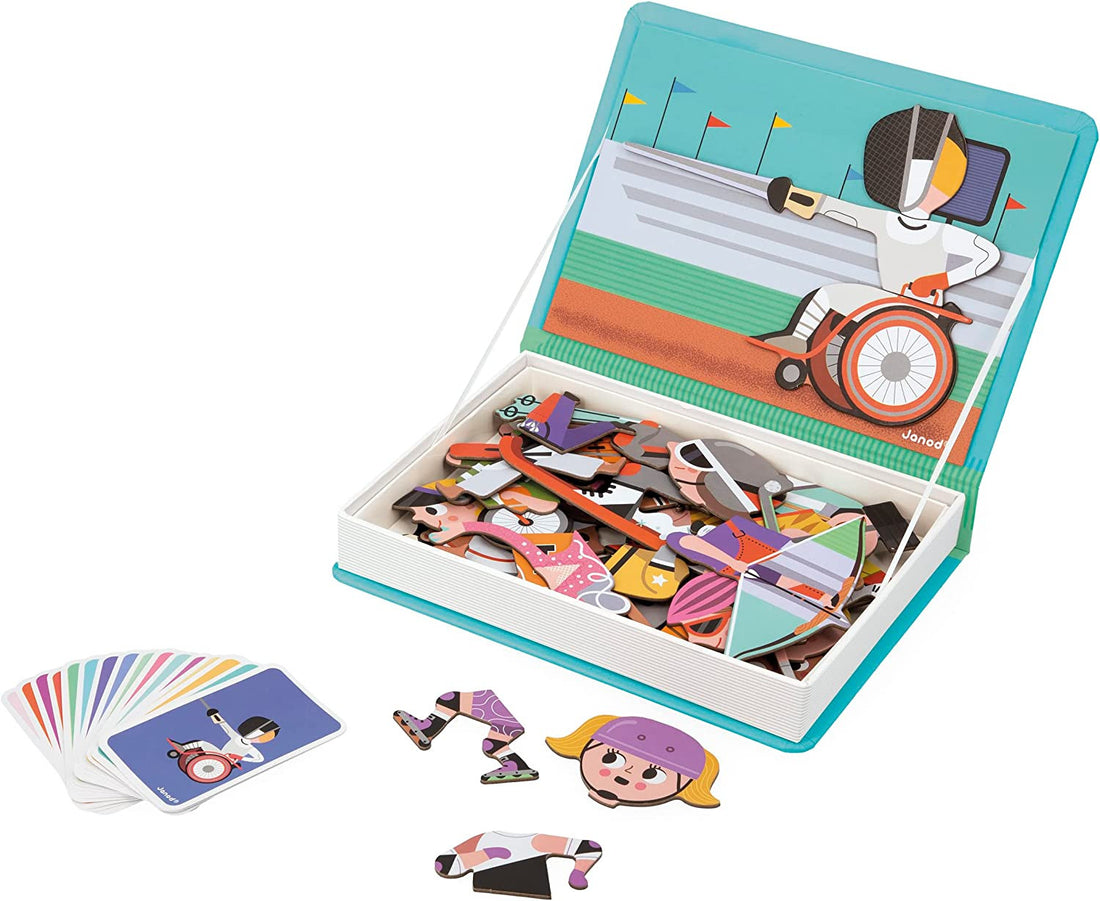 Libro magnético Deportes - Janod J02596
