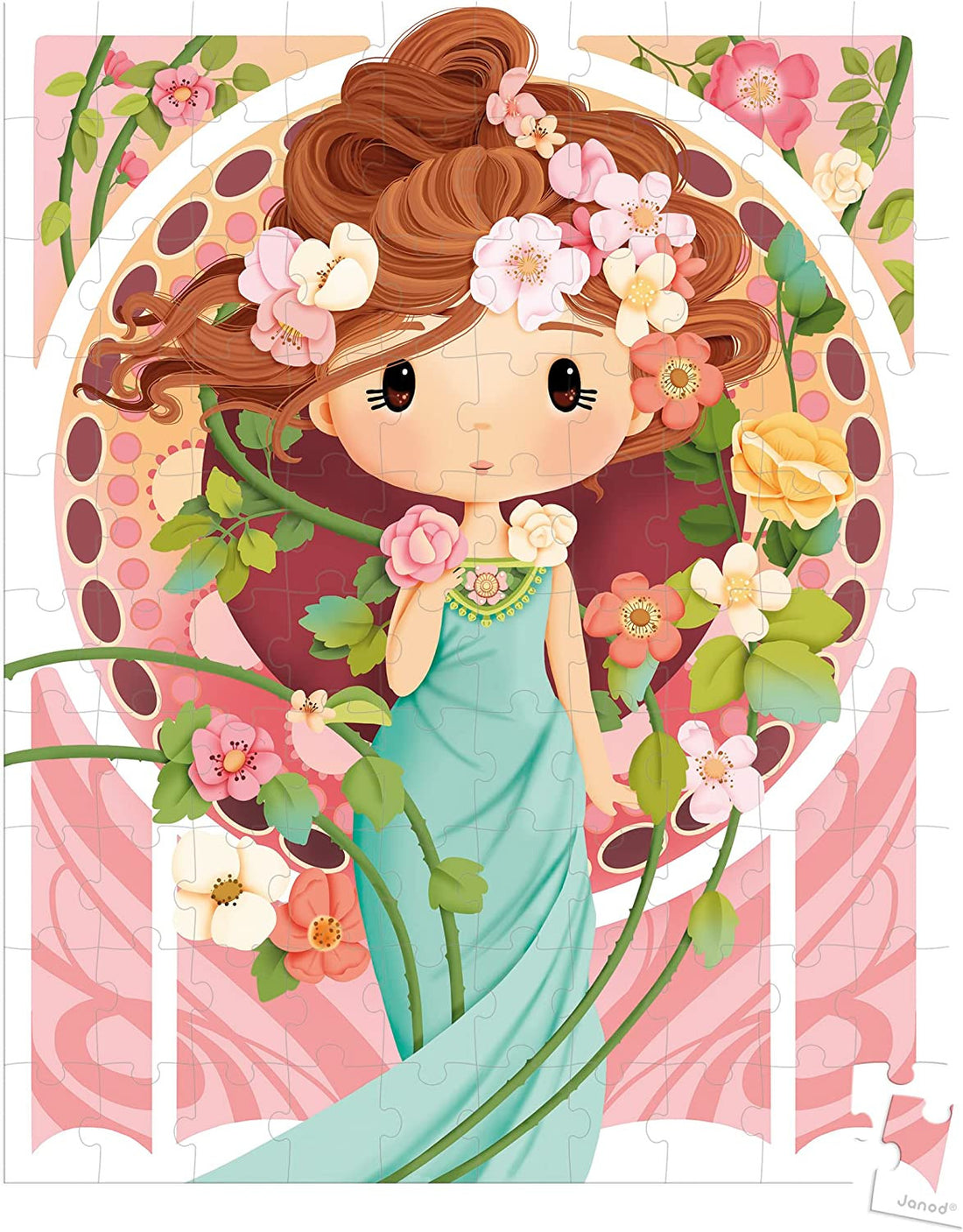 Puzle infantil inspirado en Mucha 100 piezas - Janod J02578