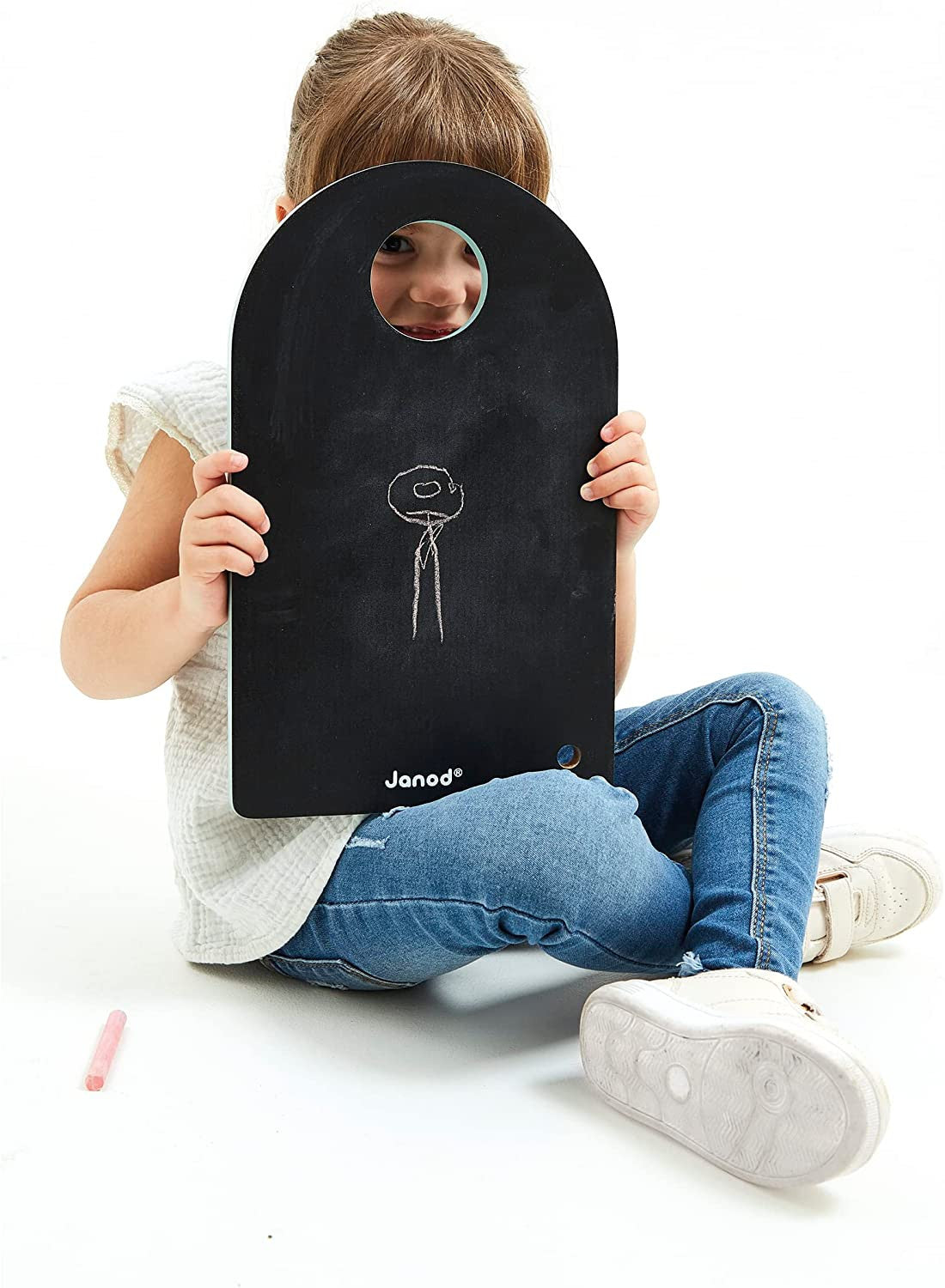 Pizarra infantil negra reversible portátil - janod j09634