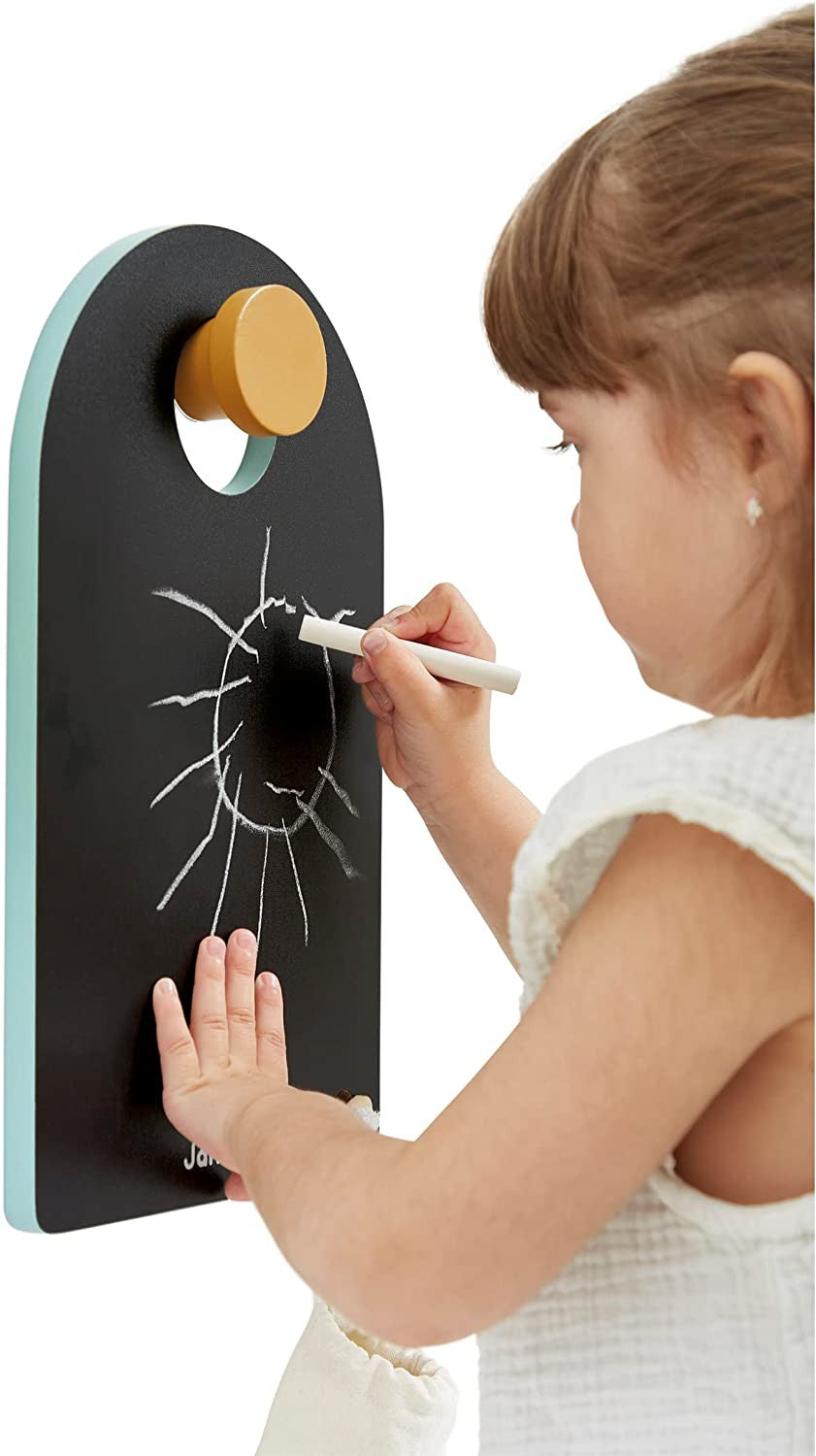 Pizarra infantil negra reversible portátil - janod j09634