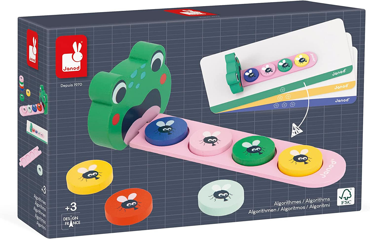 Educational game Algorithms Frog - Janod J05088