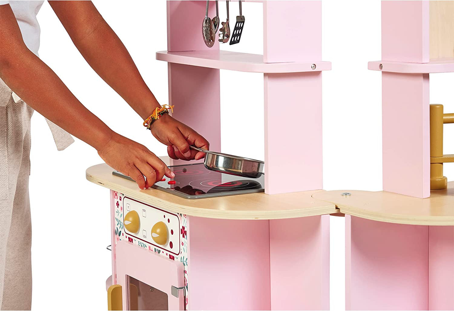 Juego de cocina en madera con luz y sonido twist - Janod J06616
