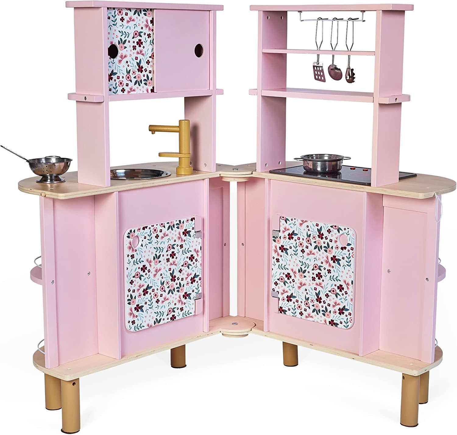 Juego de cocina en madera con luz y sonido twist - Janod J06616