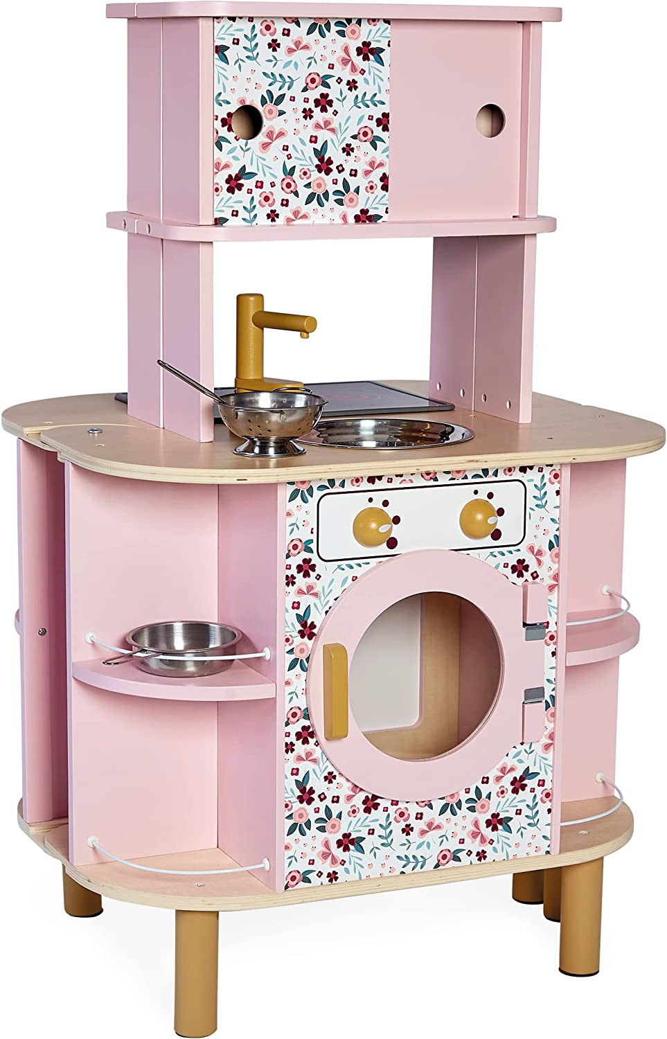 Juego de cocina en madera con luz y sonido twist - Janod J06616