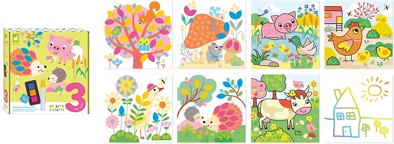 Juego creativo Multiactividades 3 años My Arts & Crafts - Janod J07746