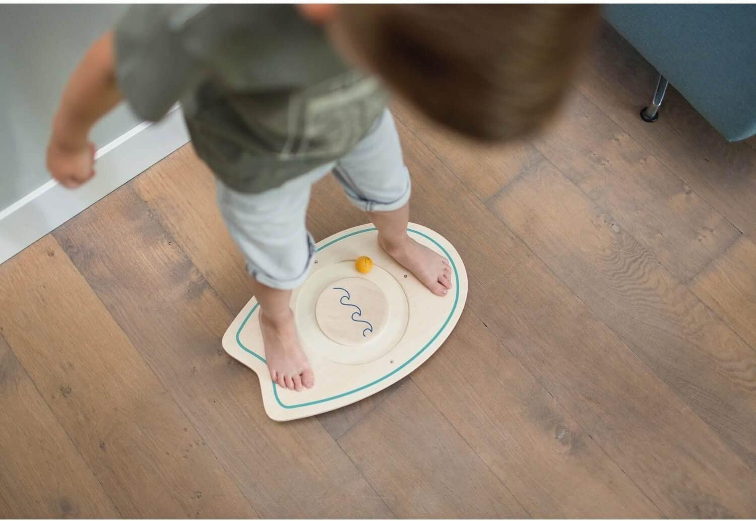 Tabla de equilibrio para niños +3 años, innovador en madera - BS GA418