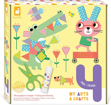 Estuche creativo Cortar y Pegar 4 años - Janod J07747