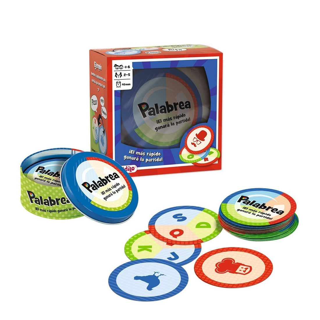 Juego de cartas Palabrea - Ludilo