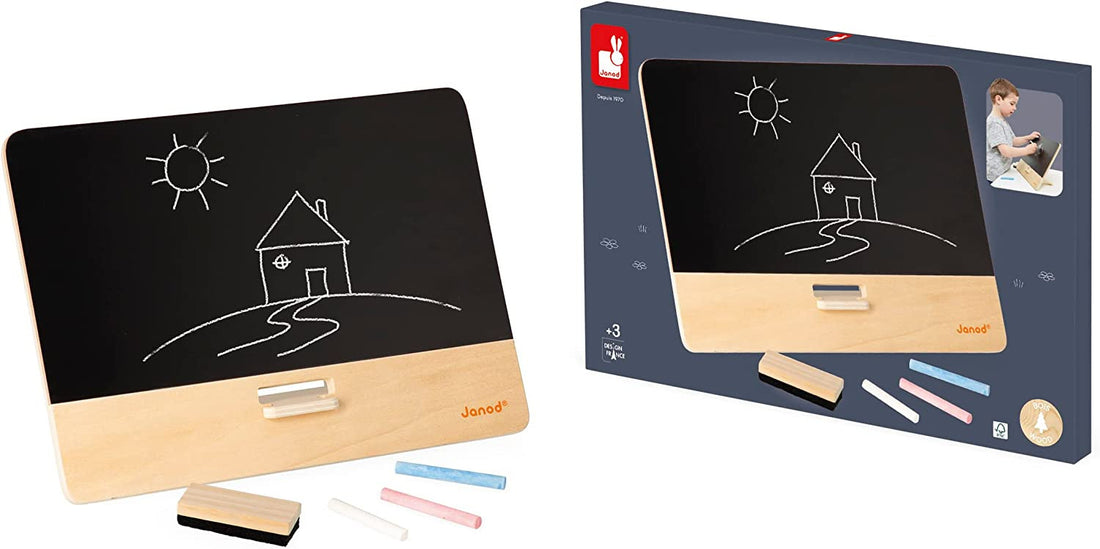 Pizarra infantil negra de mesa - Janod J09636