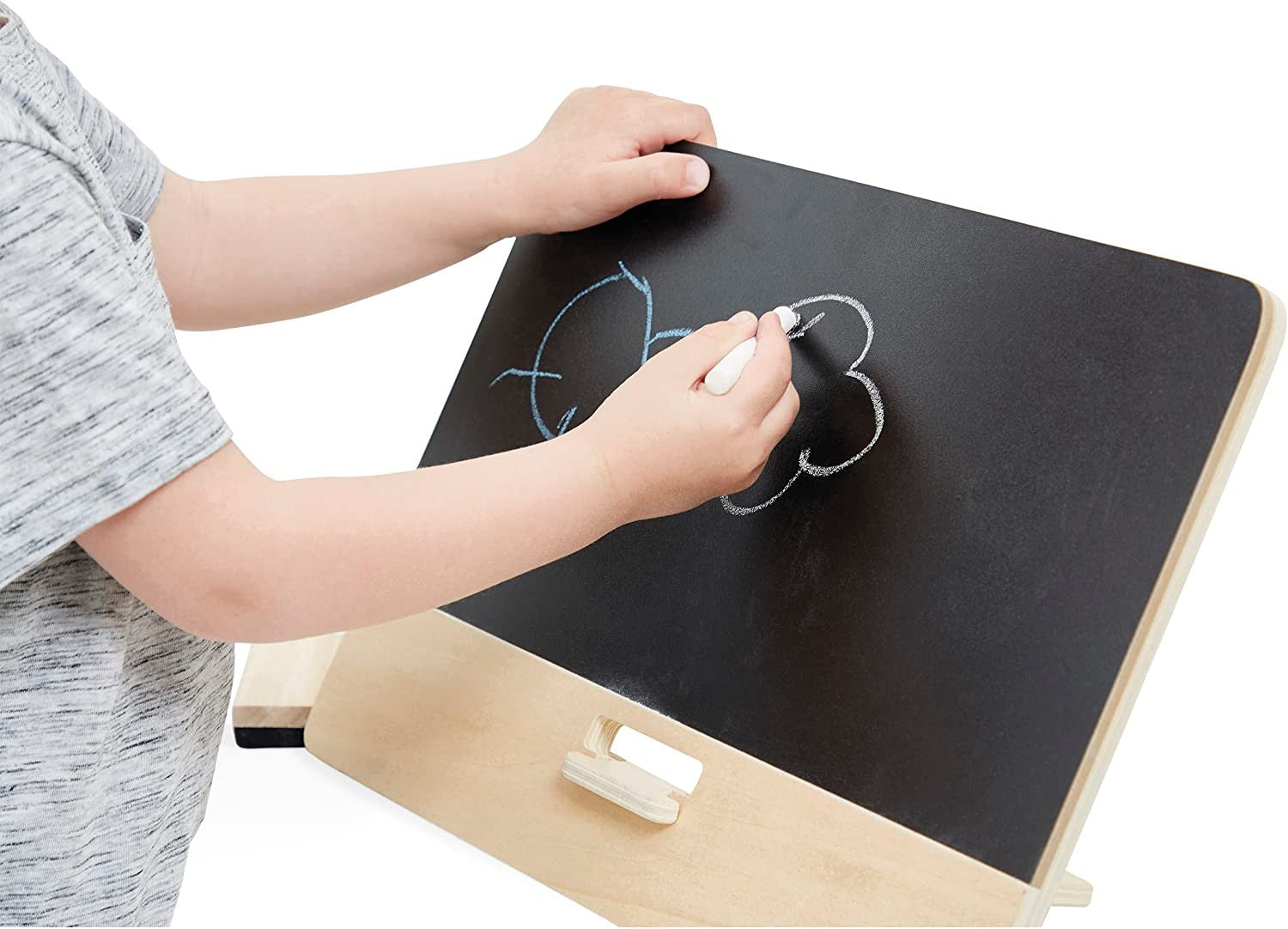 Pizarra infantil negra de mesa - janod j09636