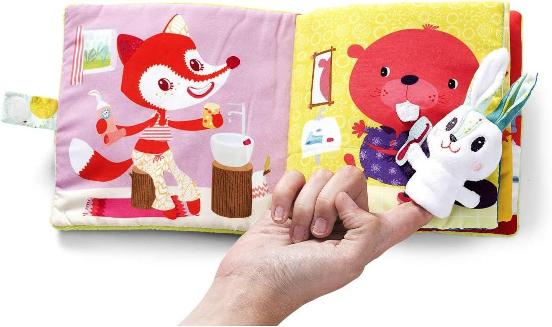 Libro blando El conejito dentista - Lilliputiens 86831