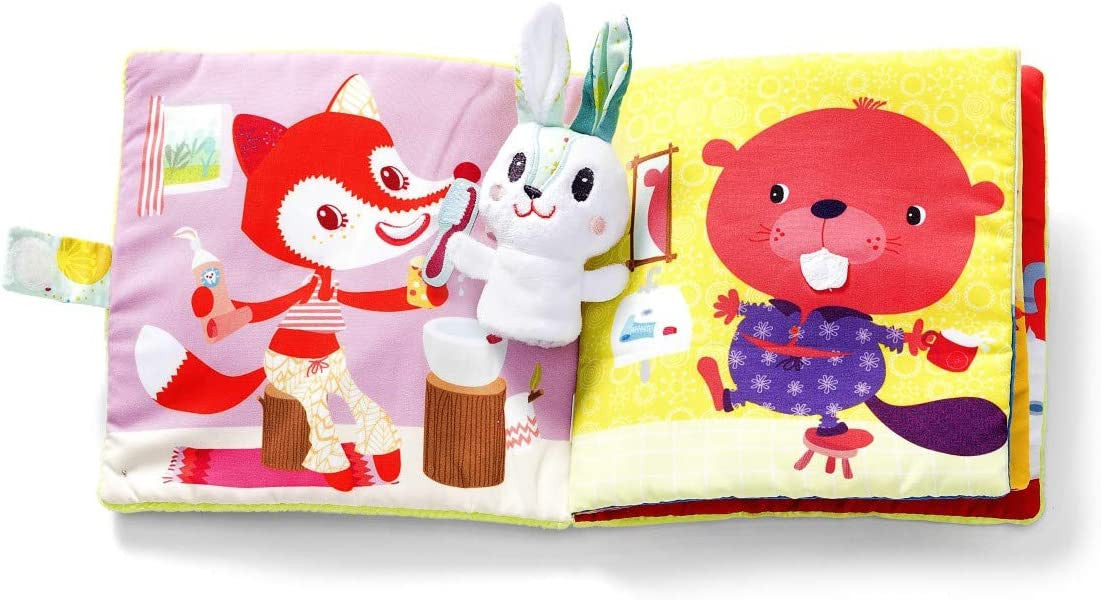 Libro blando el conejito dentista - lilliputiens 86831