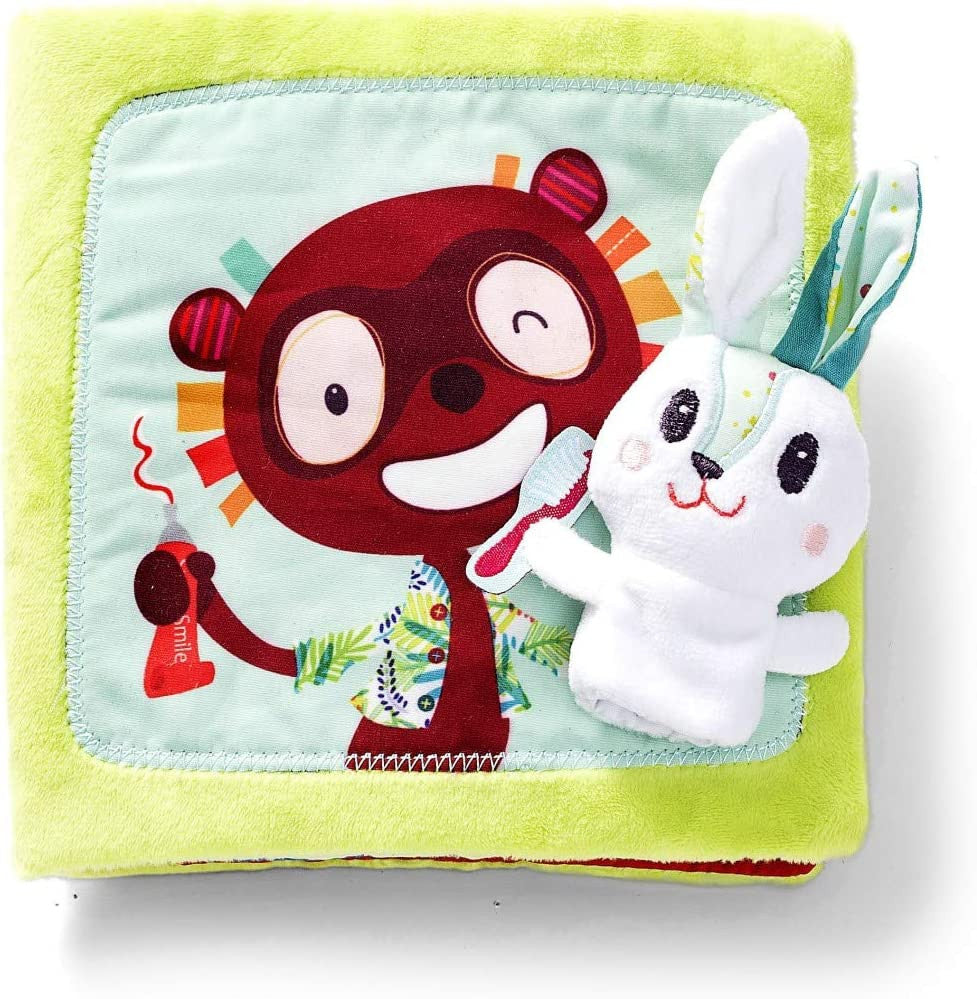 Libro blando El conejito dentista - Lilliputiens 86831