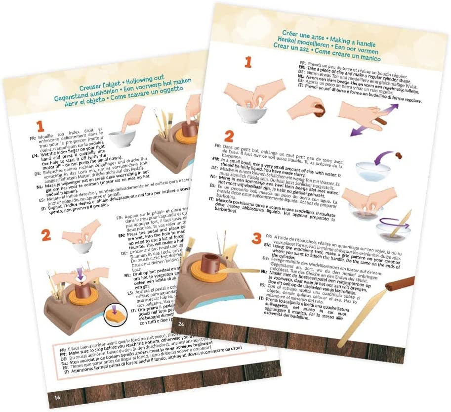Professional Studio pottery: a creative and educational game for children - Buki France 5426