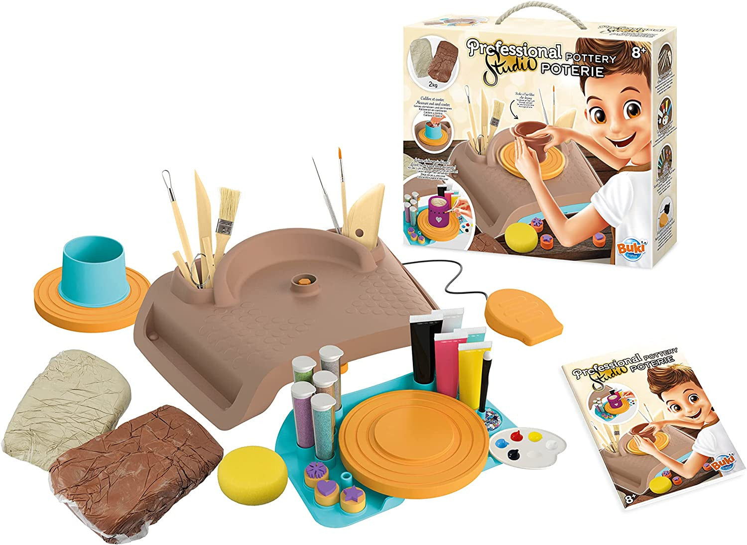 Professional Studio pottery: a creative and educational game for children - Buki France 5426