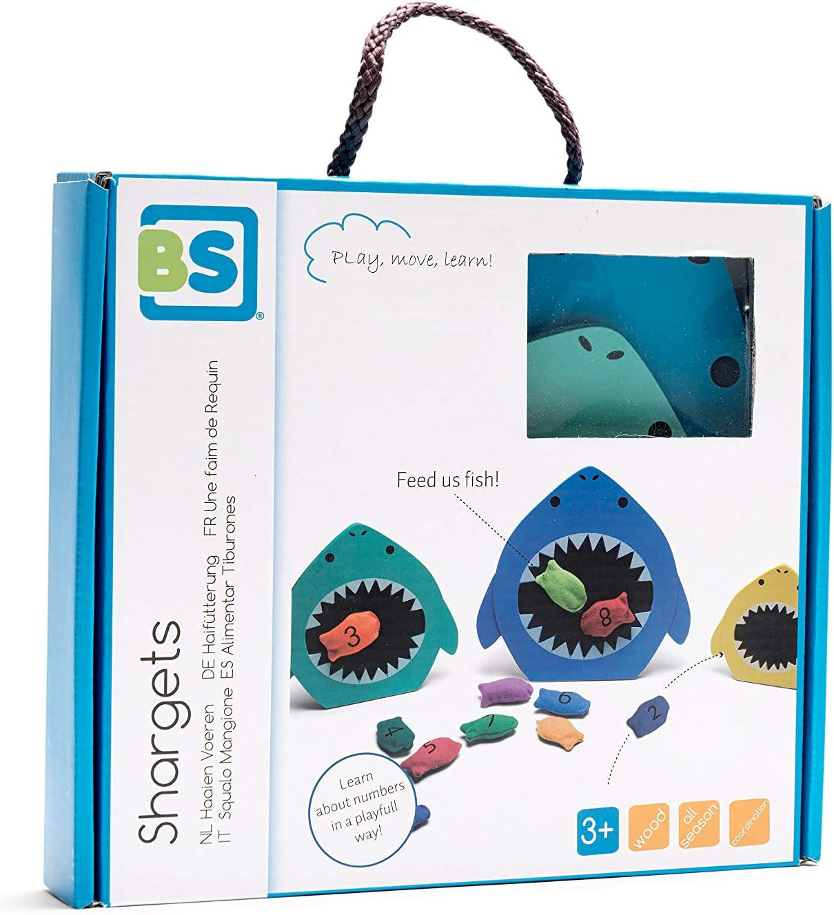 Juego de lanzamiento Shargets alimentar tiburones - BuitenSpeel GA335