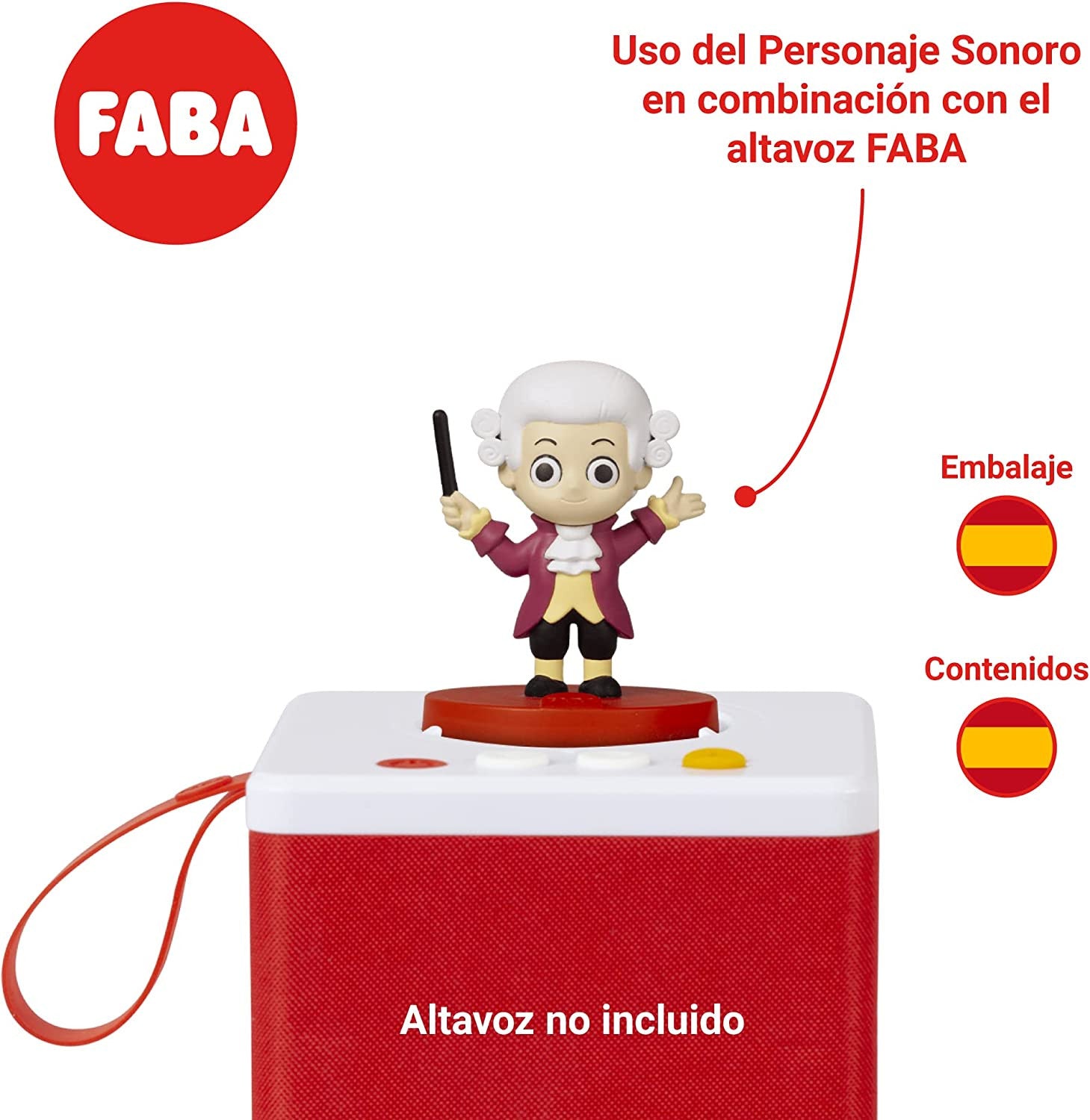 Personaje sonoro dulce sinfonía de Mozart - Faba FFL30003