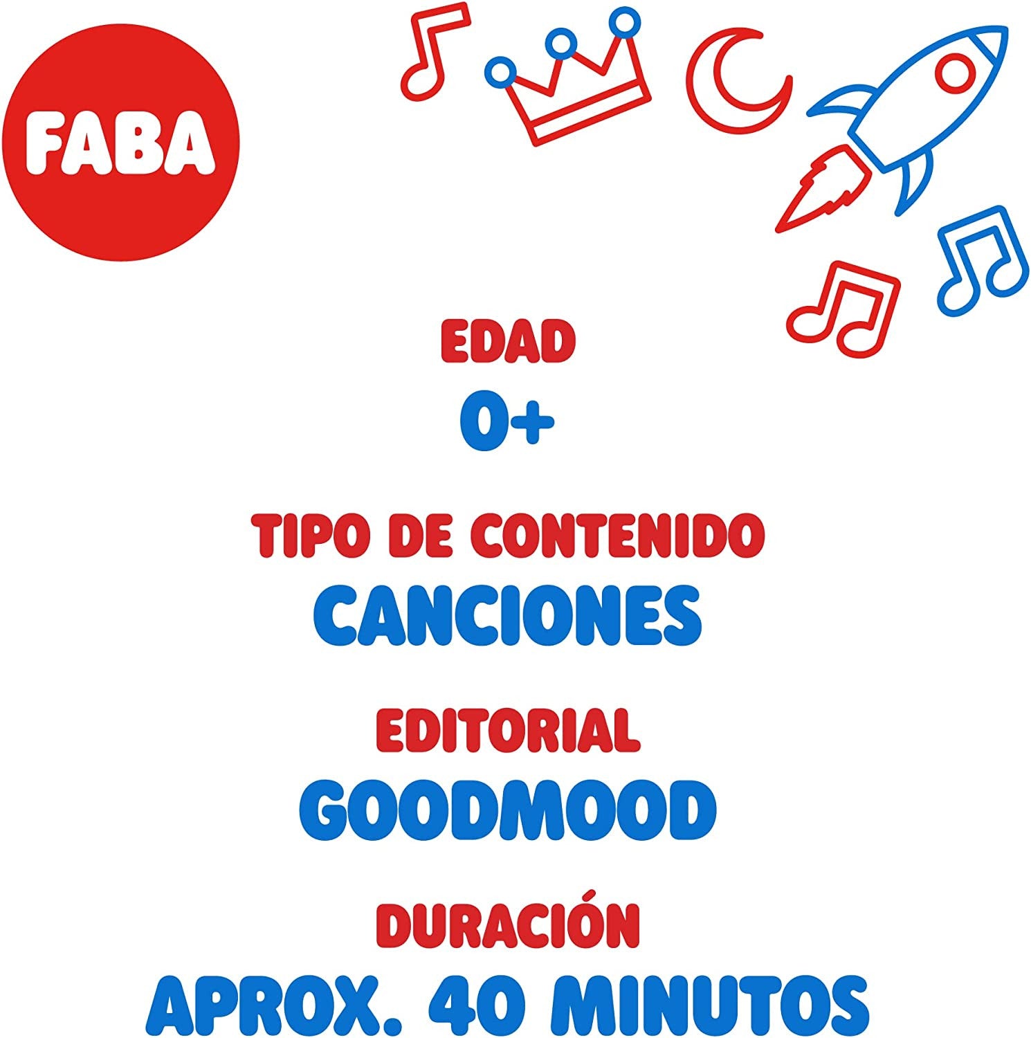 Personaje sonoro Los abrazos de la buenas noches - Faba FFL30002