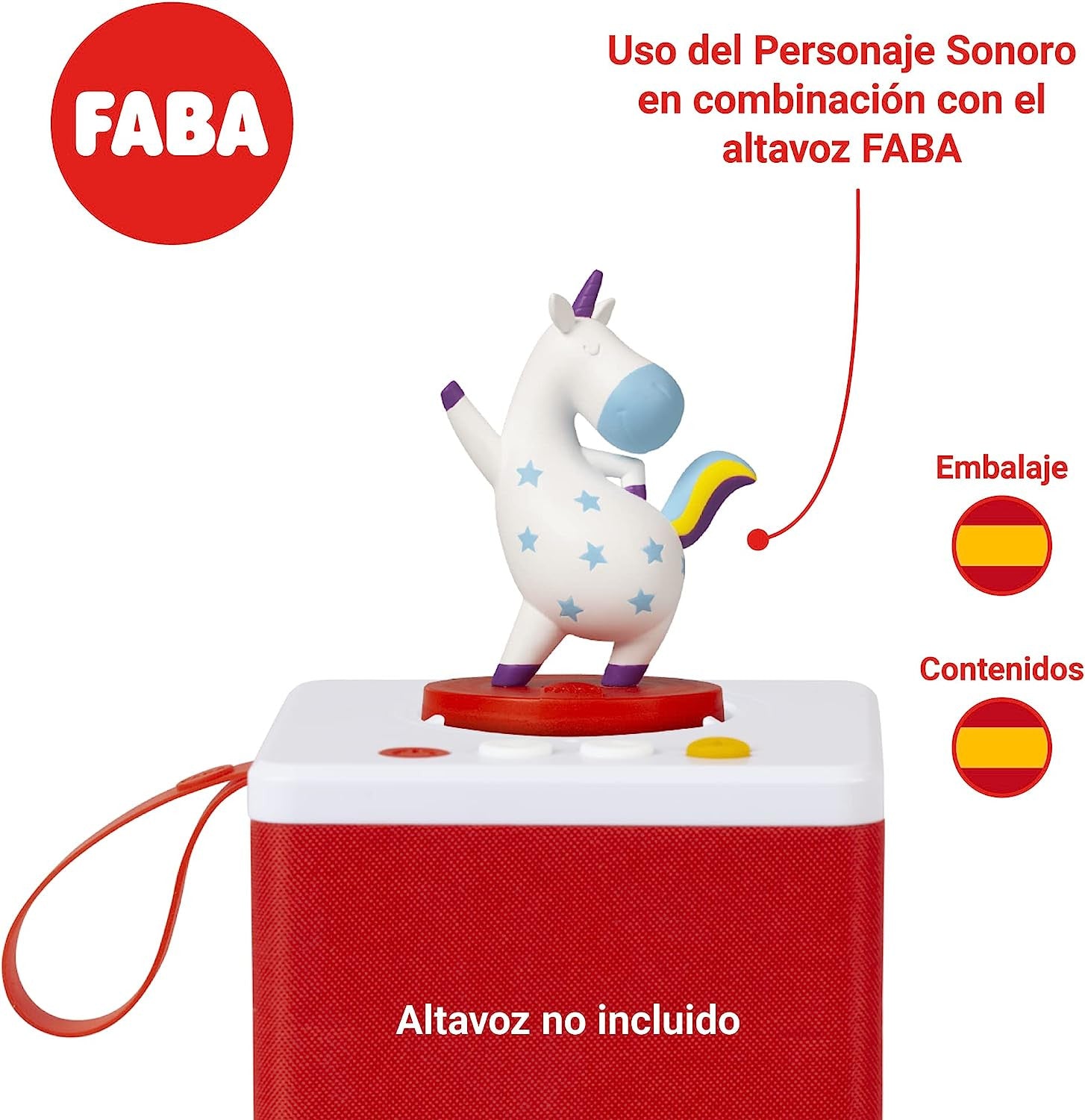 Personaje sonoro El Unicornio Feliz - Faba FFL30001