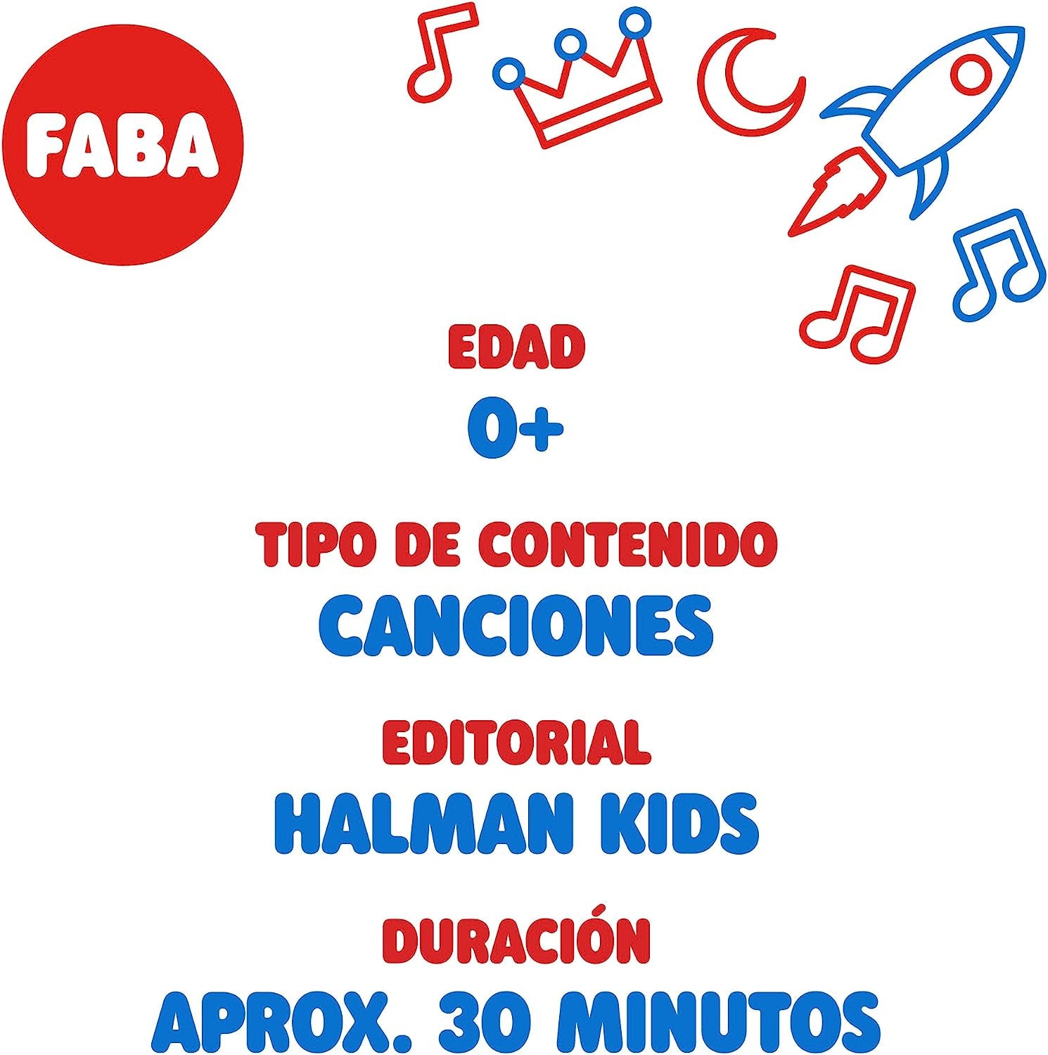 Personaje sonoro El Unicornio Feliz - Faba FFL30001