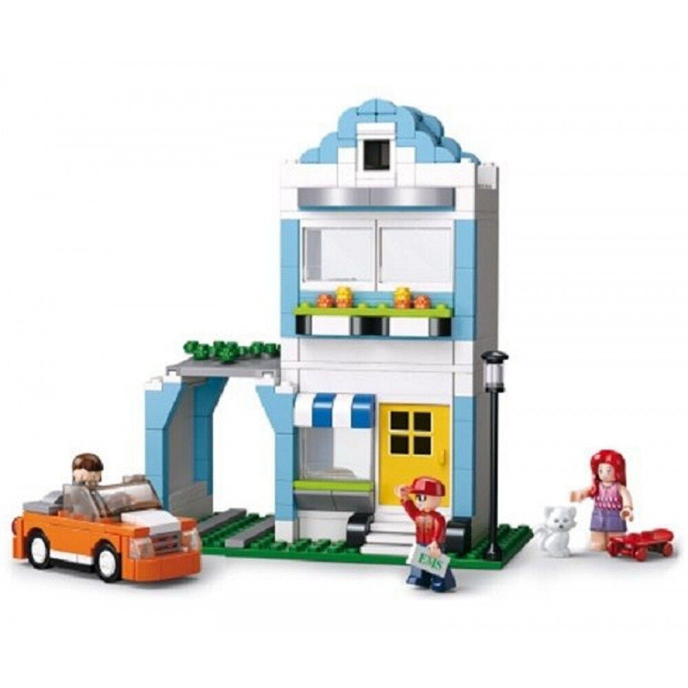 Juego Bloques de construcción Town apartamento 305 piezas - Sluban SL0572