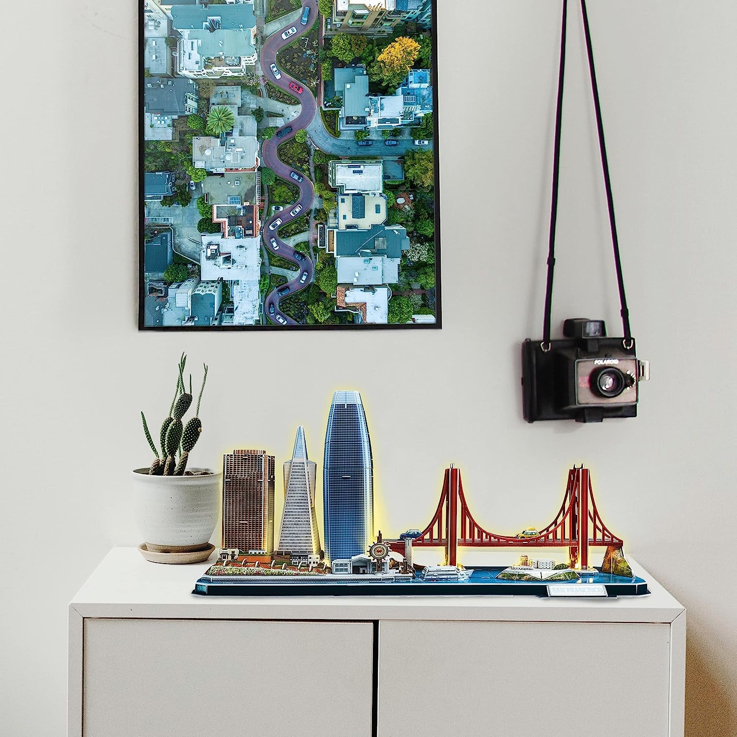 Puzzle 3D San Francisco LED CityLine - WorldBrands L524h
