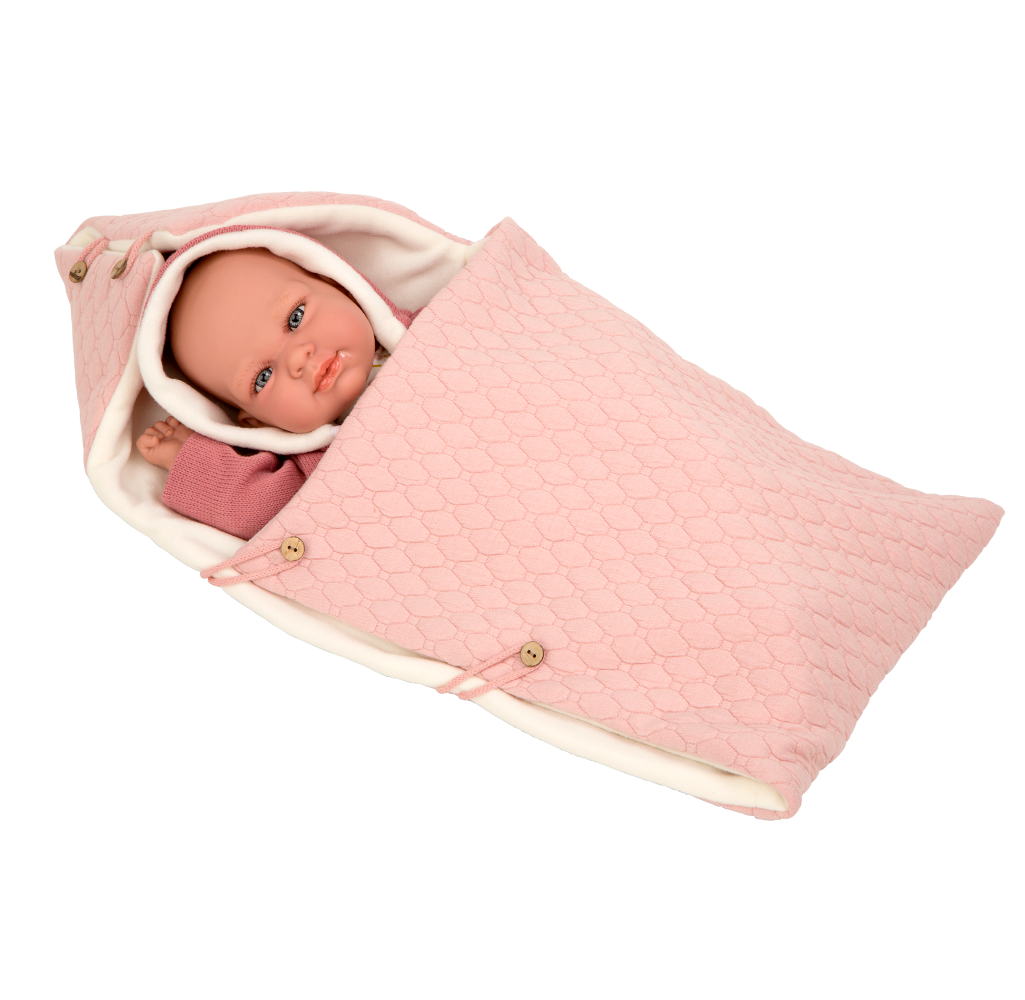 Muñeca elegance 40 cm Cris Rosa con mecanismo de lloro - Arias 60722