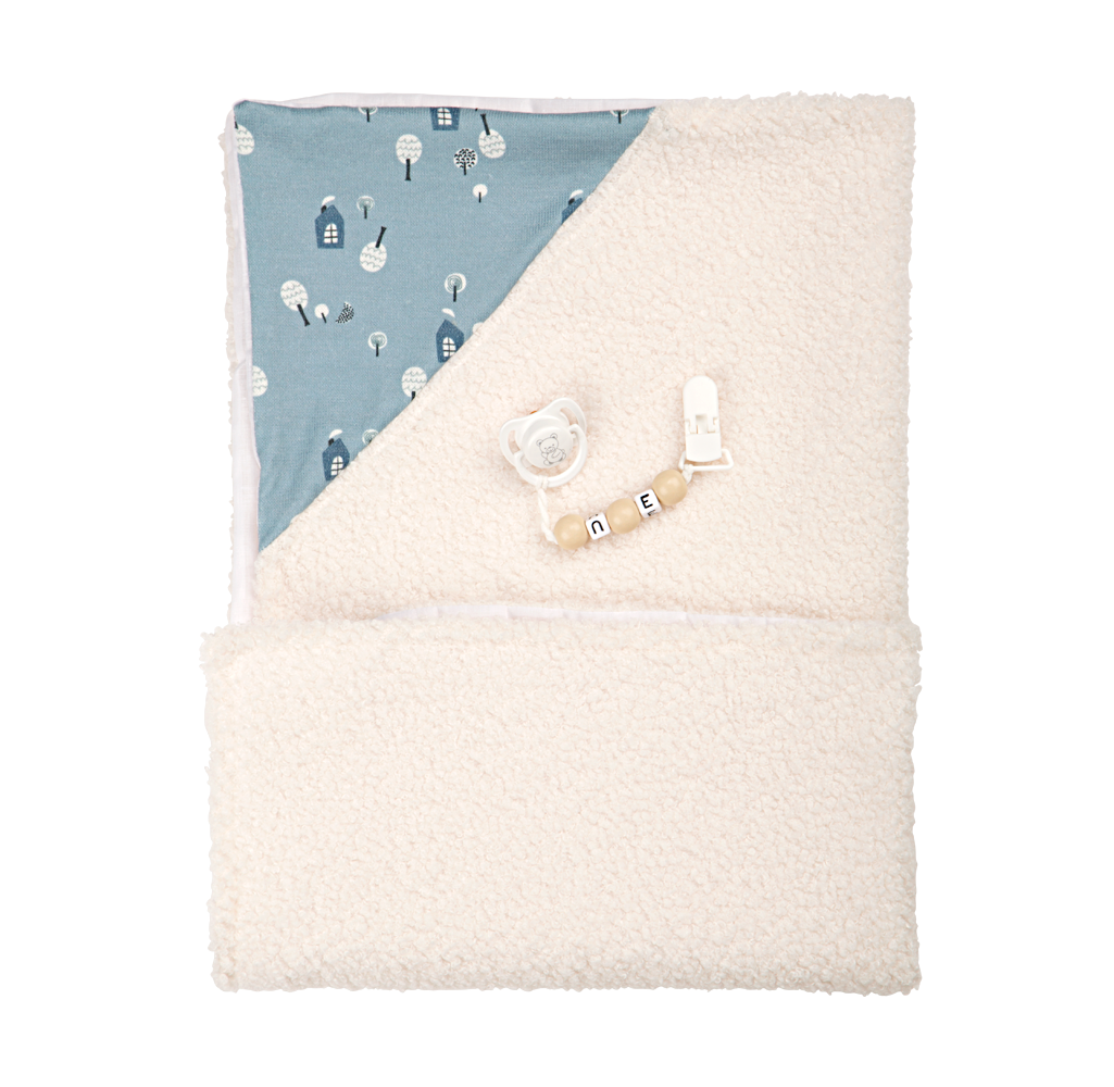 Bebé Reborn 45 cm Bruno con manta - Arias 98150