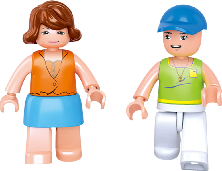 Juego bloques construcción Girl´s Dream Tienda de Playa 180 pzas - Sluban 0603