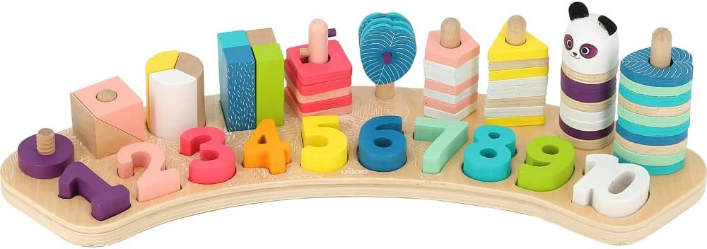 Juguete para Apilar y Encajar Early Learning 1,2,3..-Vilac 1060