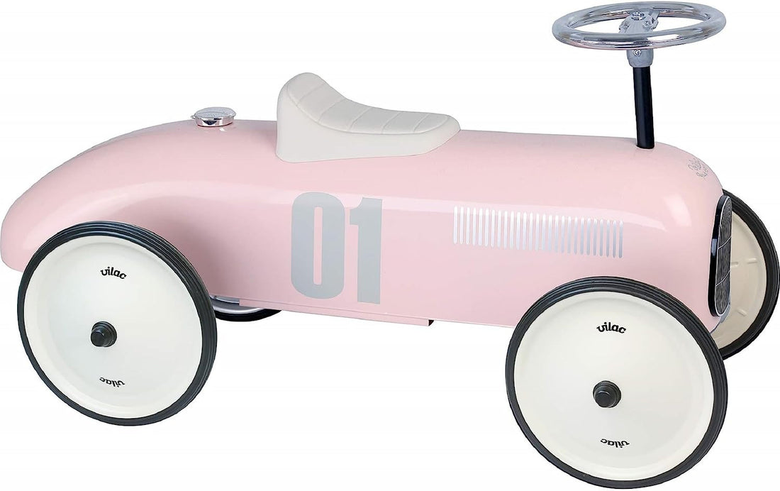 Correpasillo coche vintage color rosa - Vilac 1127