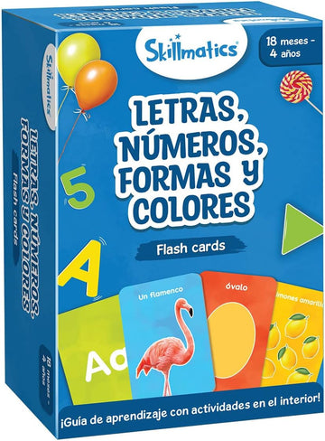 Juego de cartas : letras , números , formas y colores - Ludilo