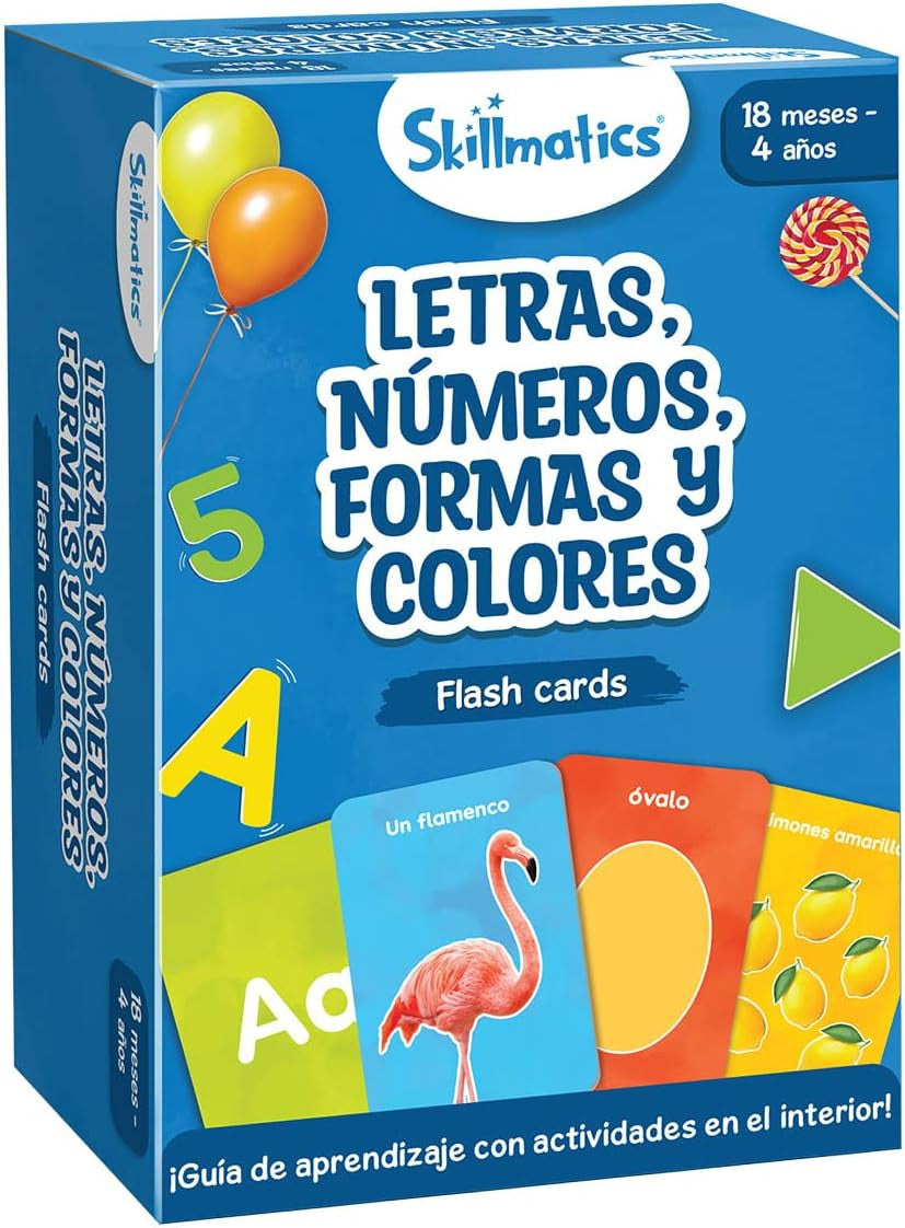 Juego de cartas : letras , números , formas y colores - Ludilo