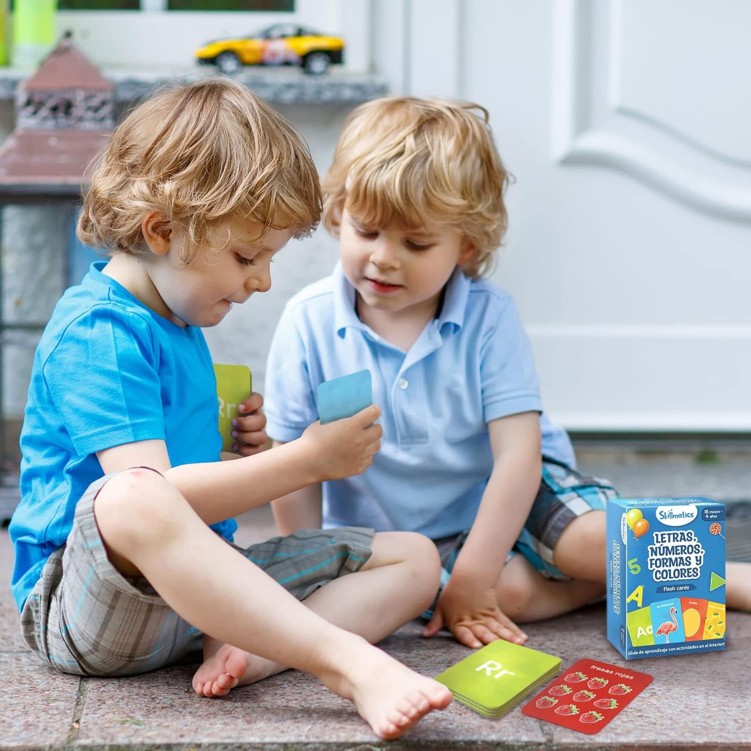 Juego de cartas : letras , números , formas y colores - Ludilo