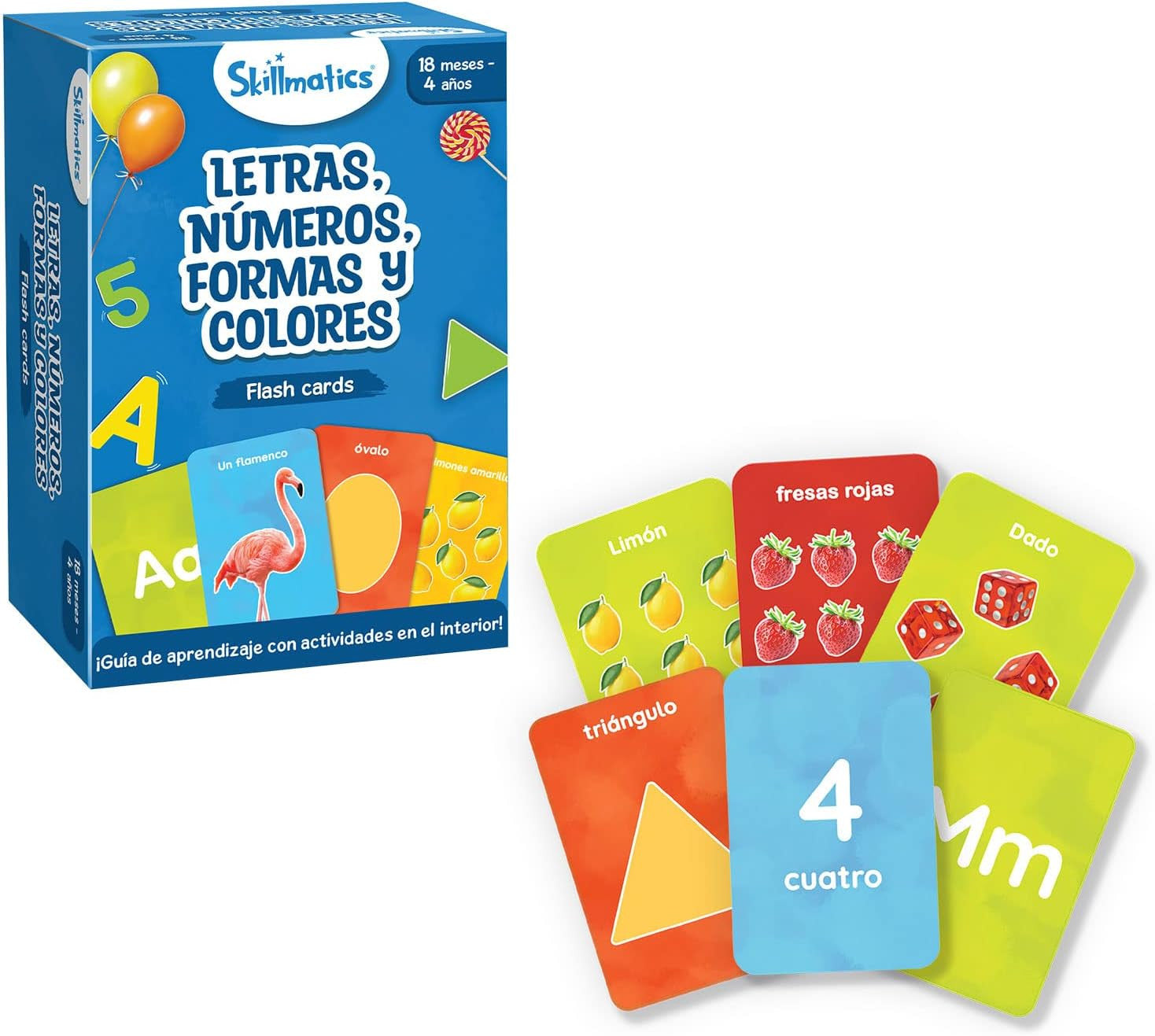 Juego de cartas : letras , números , formas y colores - Ludilo