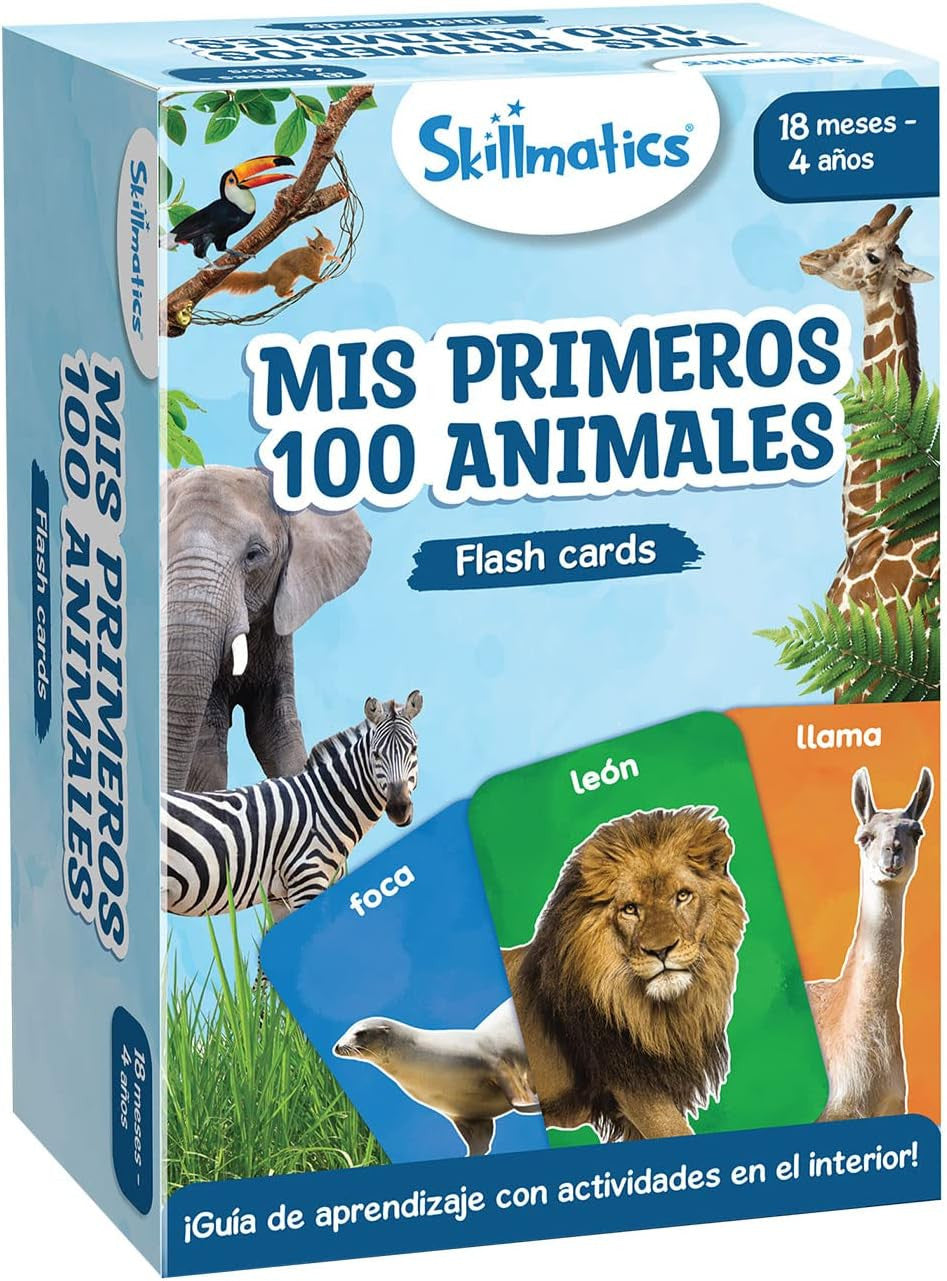 Juego de cartas : Mis primeros 100 animales - Ludílo