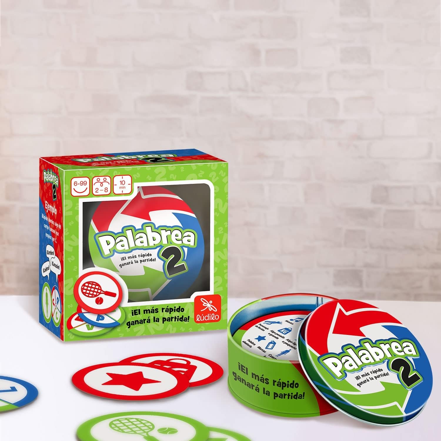 Juego de cartas Palabrea 2 - Ludílo