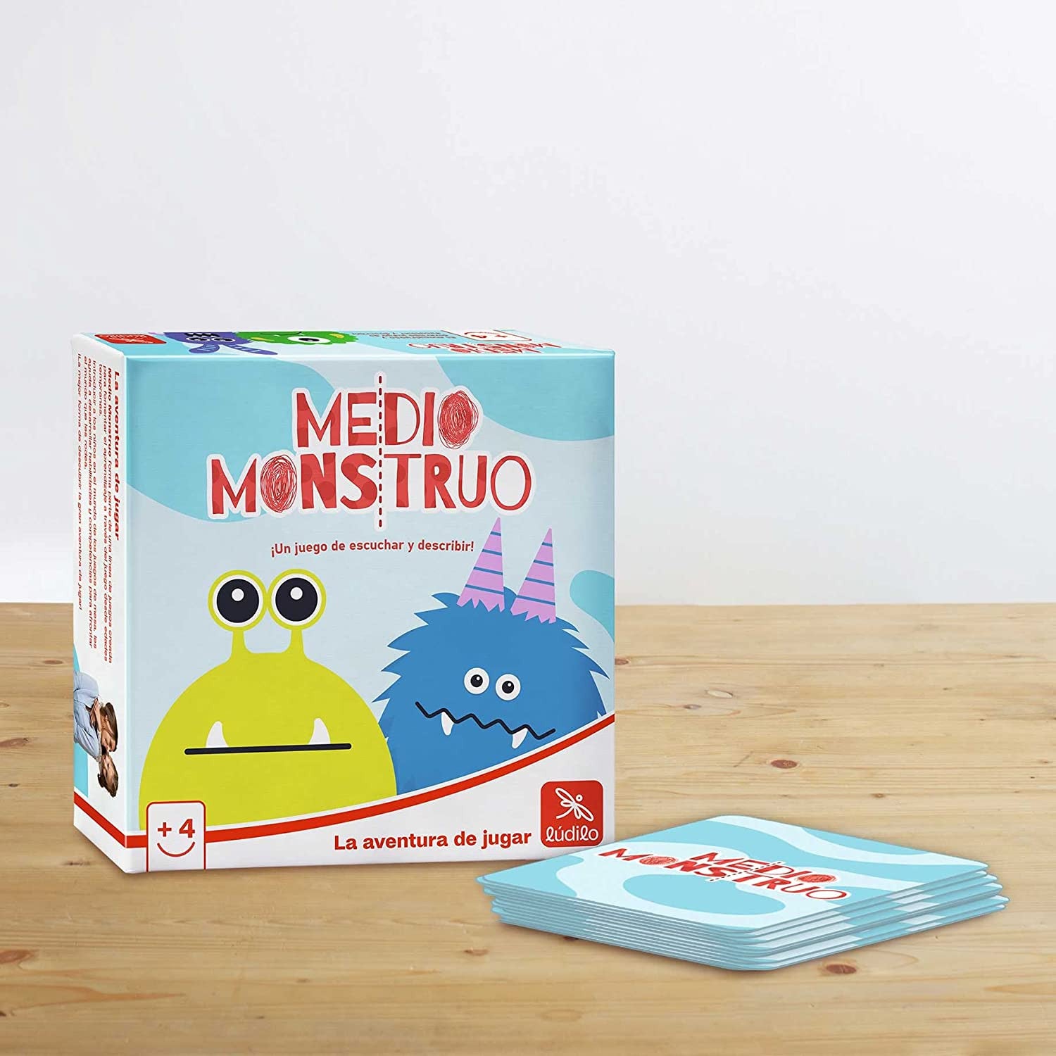 Juego de mesa Medio Monstruo - Ludilo 803286