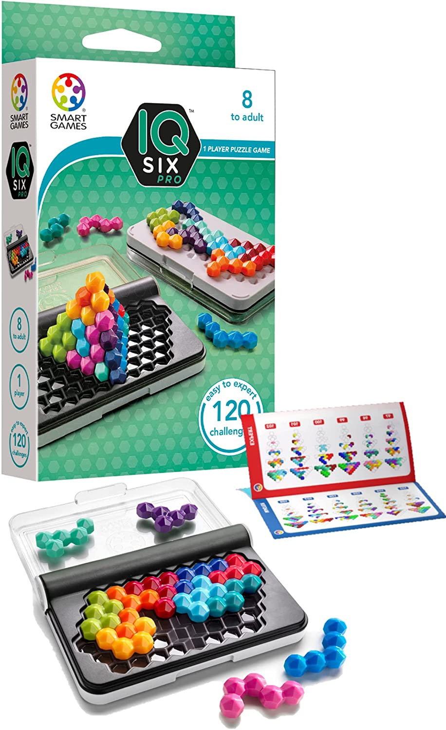 Juego de mesa Rompecabezas IQ SIX PRO - Smart Games