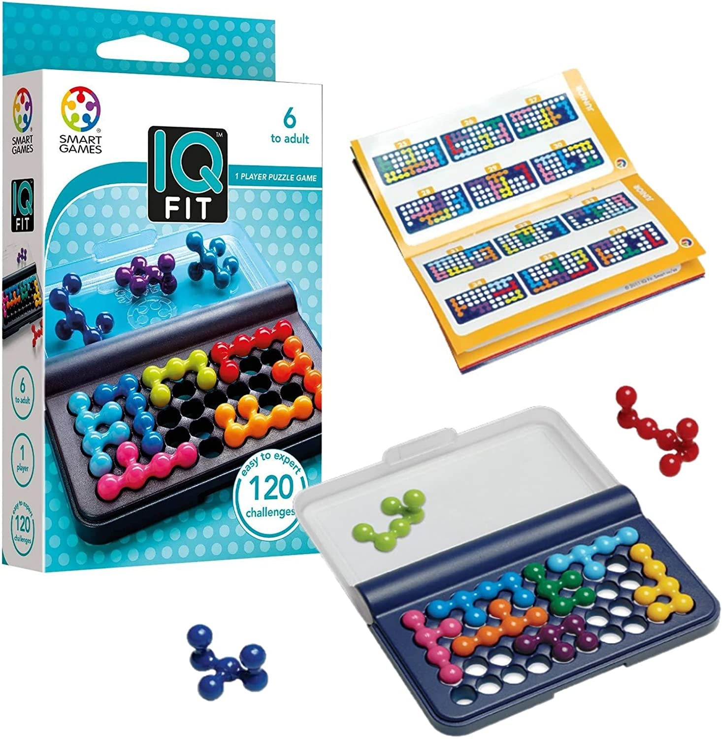 Juego de mesa Rompecabezas IQ FIT - Smart Games
