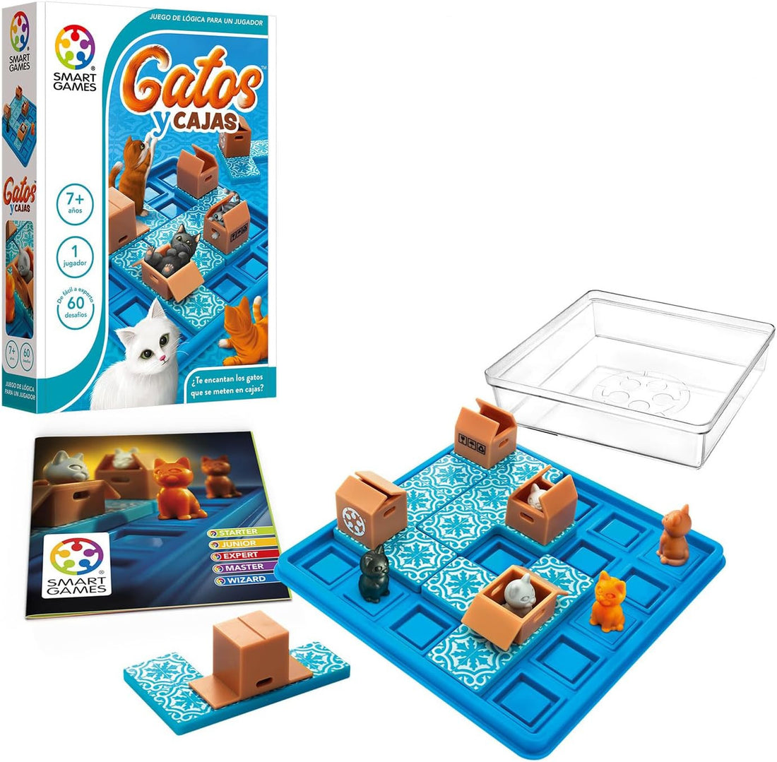 Juego de mesa Gatos y Cajas - SmartGames