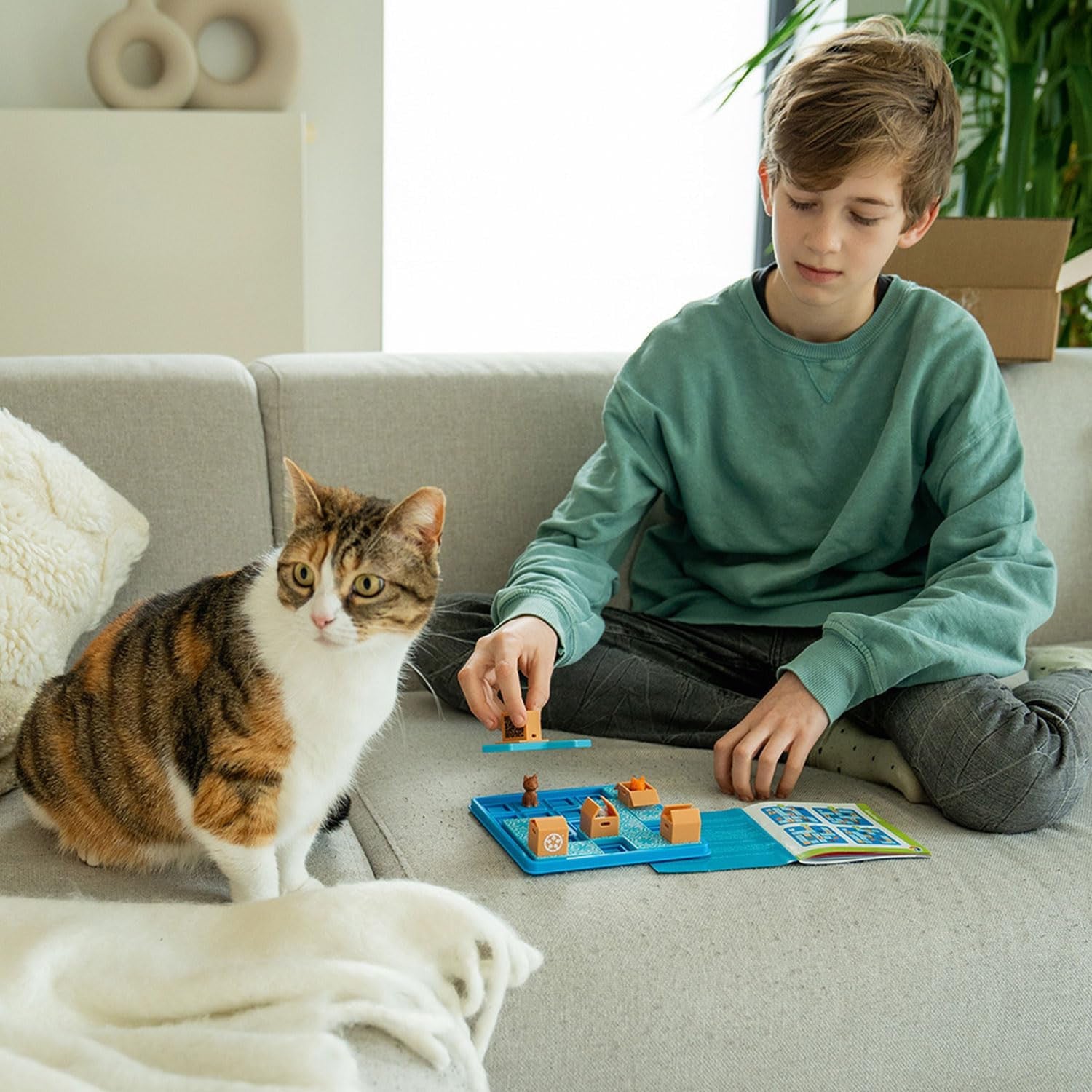Juego de mesa Gatos y Cajas - SmartGames