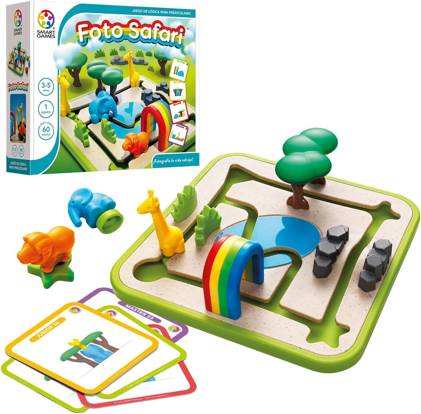 Juego de mesa Rompecabezas Foto Safari  - SmartGames