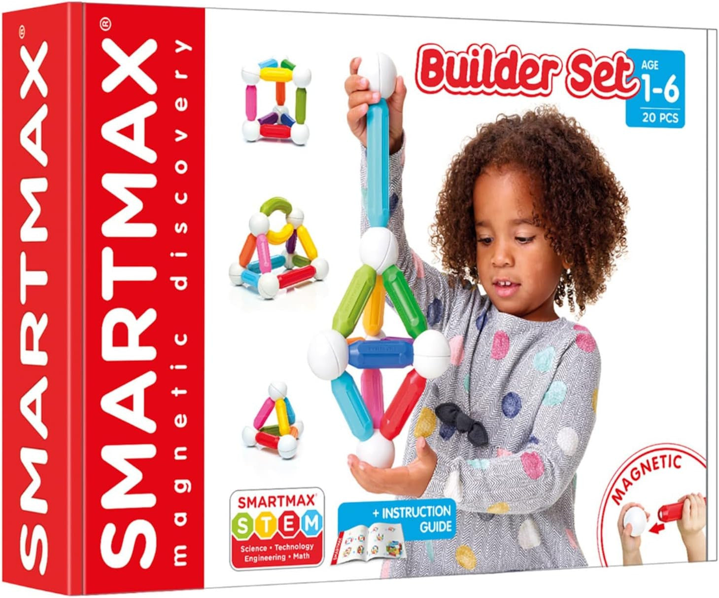 Juego magnético Builder Set - SmartMax SMX321