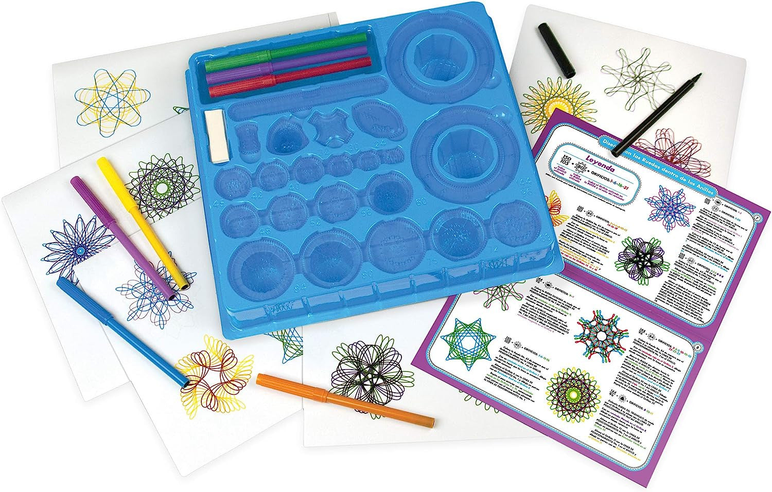 Juego de manualidades Spirograph El Original - WorldBrands