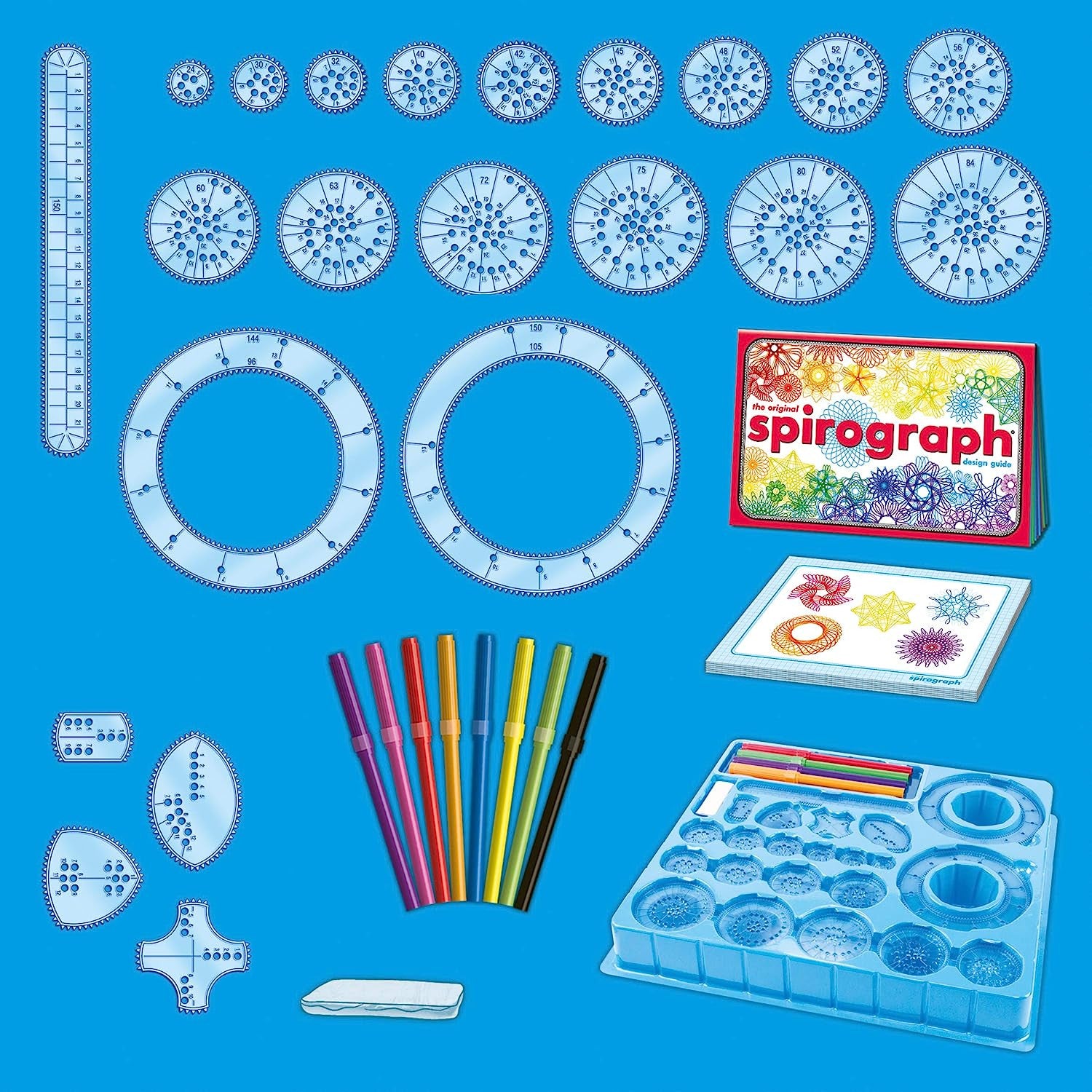 Juego de manualidades Spirograph El Original - WorldBrands