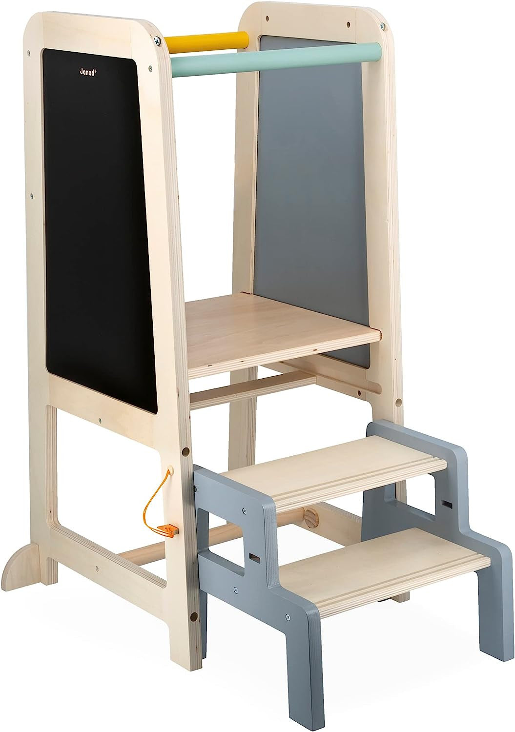 Torre de Observación de madera , Alzador infantil , Peldaños - Janod J09640