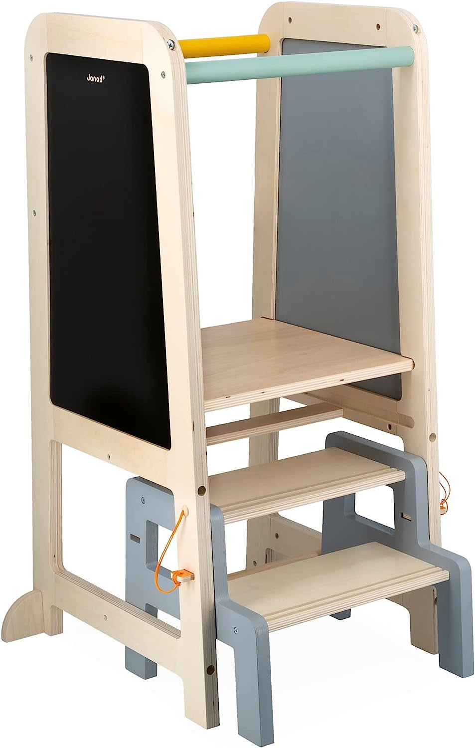 Torre de Observación de madera , Alzador infantil , Peldaños - Janod J09640