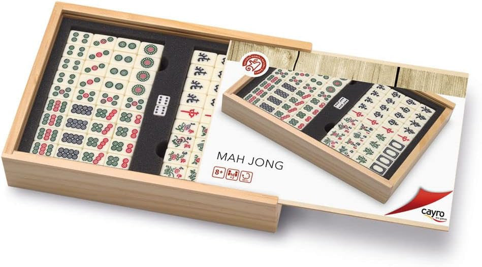 Juego clásico de mesa Mah Jong Madera - Cayro